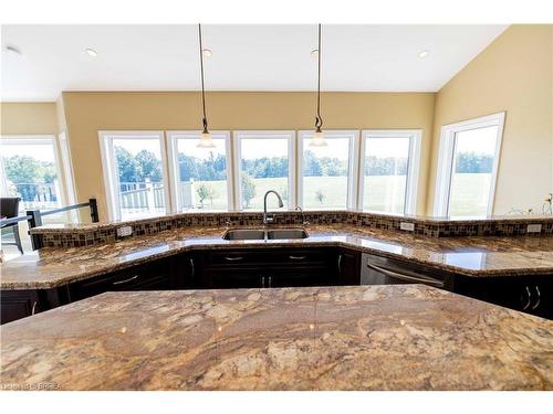 49 River Road, Brantford, ON - Indoor Photo Showing Kitchen With Double Sink