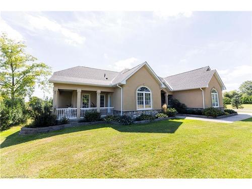 49 River Road, Brantford, ON - Outdoor With Deck Patio Veranda With Facade