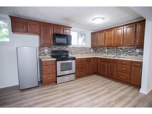 240 Johnson Road, Brantford, ON - Indoor Photo Showing Kitchen With Double Sink