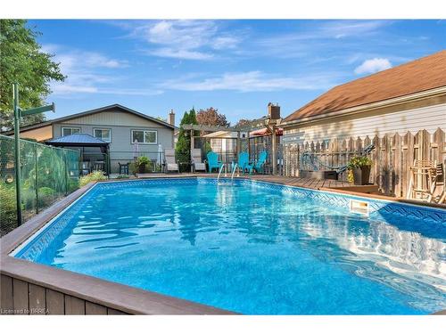 73 Rouse Avenue, Cambridge, ON - Outdoor With In Ground Pool