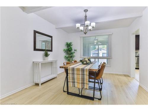 25 Charles Street, Simcoe, ON - Indoor Photo Showing Dining Room