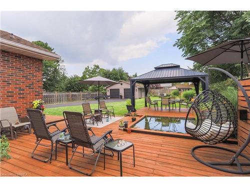 25 Charles Street, Simcoe, ON - Outdoor With Deck Patio Veranda With Exterior