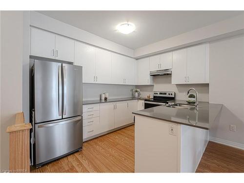 1107-585 Colborne Street, Brantford, ON - Indoor Photo Showing Kitchen With Double Sink