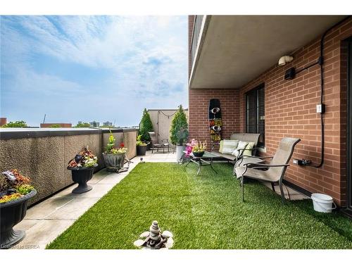 403-47 Caroline Street N, Hamilton, ON - Outdoor With Deck Patio Veranda With Exterior