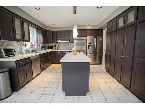 54 Blackfriar Lane, Brantford, ON - Indoor Photo Showing Kitchen With Stainless Steel Kitchen