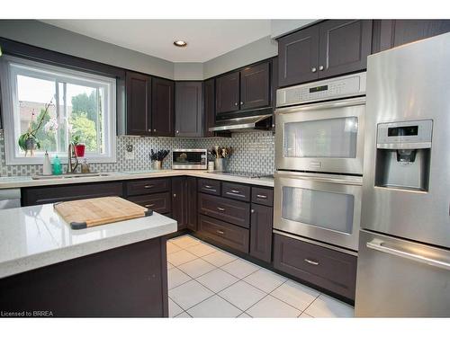 54 Blackfriar Lane, Brantford, ON - Indoor Photo Showing Kitchen With Stainless Steel Kitchen