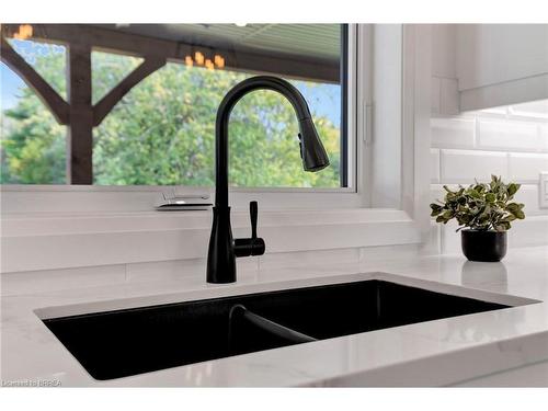 16 St Ladislaus Street, Courtland, ON - Indoor Photo Showing Kitchen With Double Sink