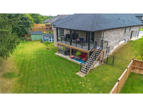 39 Gibbons Street, Waterford, ON - Outdoor With Deck Patio Veranda