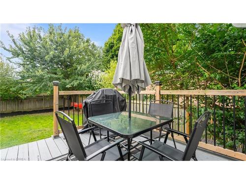 77 Westchester Way, Brantford, ON - Outdoor With Deck Patio Veranda With Backyard