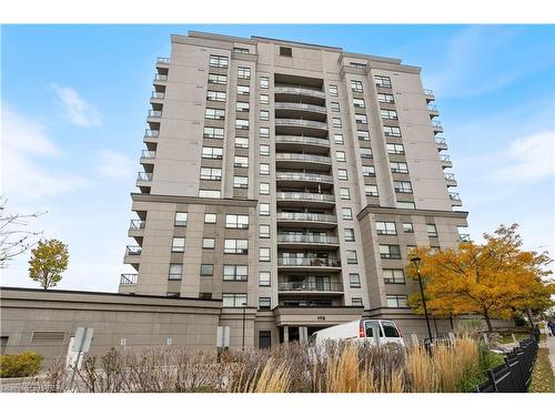 410-170 Water Street N, Cambridge, ON - Outdoor With Balcony With Facade