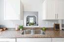 Main-129 West Street, Brantford, ON  - Indoor Photo Showing Kitchen With Double Sink 