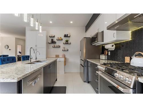 26 Doug Foulds Way, Paris, ON - Indoor Photo Showing Kitchen With Double Sink With Upgraded Kitchen