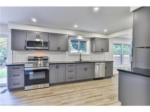 22 Atwood Crescent, Simcoe, ON - Indoor Photo Showing Kitchen With Stainless Steel Kitchen With Upgraded Kitchen