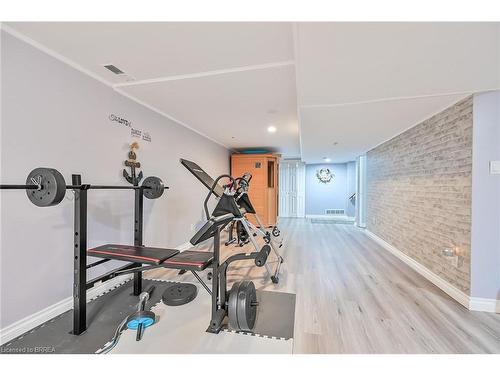 31 Harvest Lane, Brantford, ON - Indoor Photo Showing Gym Room