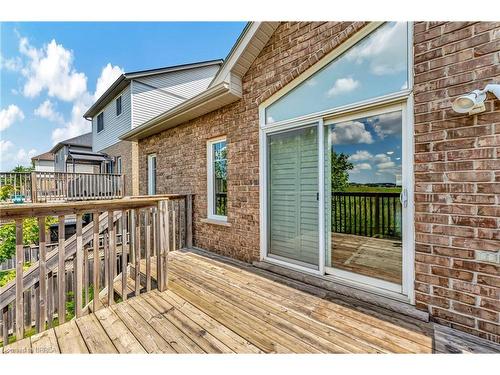 204 Mcguiness Drive, Brantford, ON - Outdoor With Deck Patio Veranda With Exterior