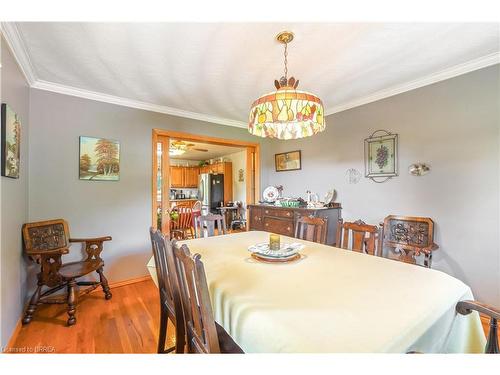 165 Mcgill Road, Mount Pleasant, ON - Indoor Photo Showing Dining Room