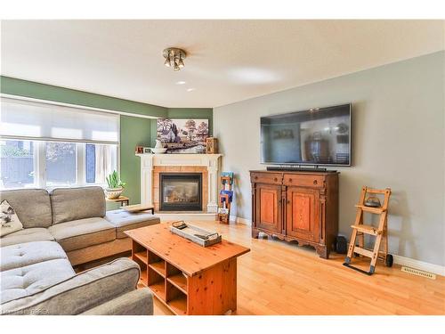 29 Fisher Street, Brantford, ON - Indoor Photo Showing Living Room With Fireplace