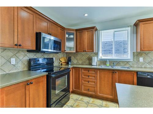 29 Fisher Street, Brantford, ON - Indoor Photo Showing Kitchen With Double Sink