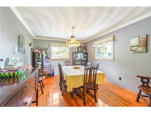 165 Mcgill Road, Mount Pleasant, ON - Indoor Photo Showing Dining Room