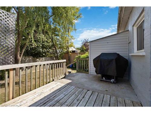 66 Oak Street, Brantford, ON - Outdoor With Deck Patio Veranda With Exterior