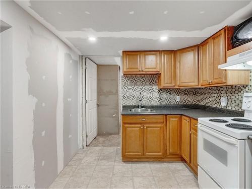 74 Rawdon Street, Brantford, ON - Indoor Photo Showing Kitchen With Double Sink