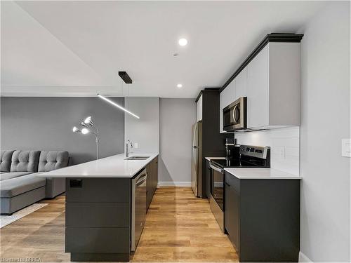 206-34 Norman Street, Brantford, ON - Indoor Photo Showing Kitchen