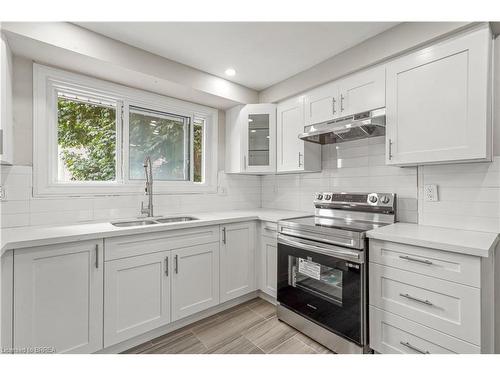 D-271 Stanley Street, Brantford, ON - Indoor Photo Showing Kitchen With Double Sink With Upgraded Kitchen