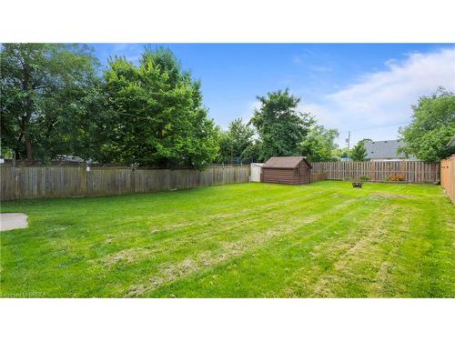 28 Frank Street, Brantford, ON - Outdoor With Backyard