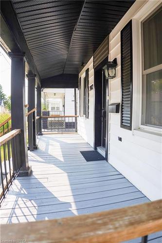 982 Dame Street, London, ON - Outdoor With Deck Patio Veranda With Exterior