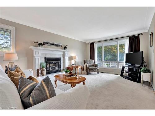 54 Paris Links Road, Paris, ON - Indoor Photo Showing Living Room With Fireplace