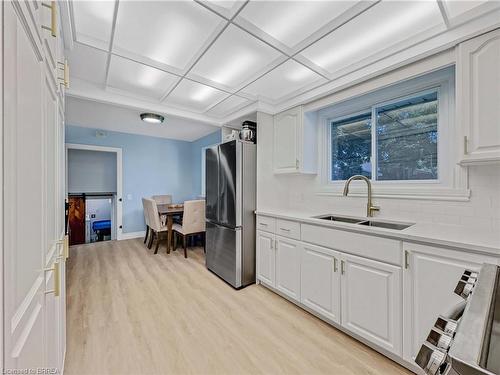 24 Kensington Avenue, Brantford, ON - Indoor Photo Showing Kitchen With Double Sink