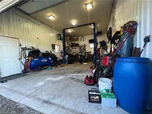 24 Highway 24, Scotland, ON - Indoor Photo Showing Garage