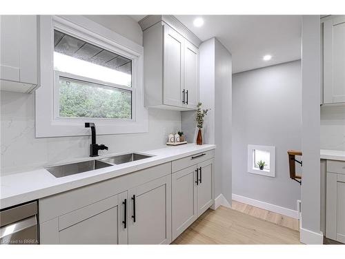 31 Varadi Avenue, Brantford, ON - Indoor Photo Showing Kitchen With Double Sink