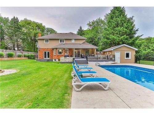 259 Blueline Road, Norfolk County, ON - Outdoor With In Ground Pool With Backyard With Exterior