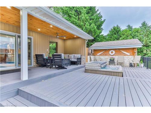 259 Blueline Road, Norfolk, ON - Outdoor With Deck Patio Veranda With Exterior