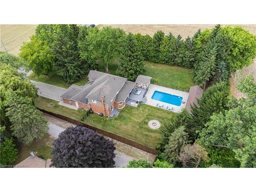 259 Blueline Road, Norfolk, ON - Outdoor With In Ground Pool With View