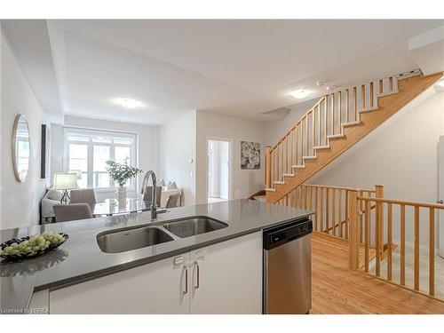 1107-585 Colborne Street, Brantford, ON - Indoor Photo Showing Kitchen With Double Sink