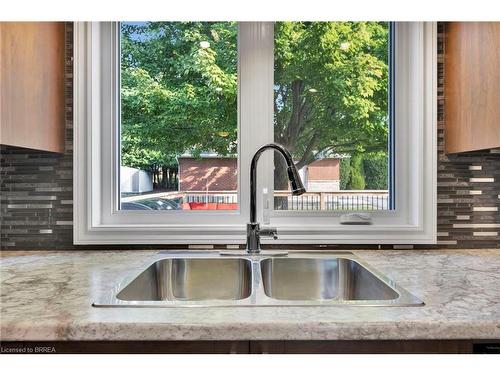 1 Philip Street, St. George, ON - Indoor Photo Showing Kitchen With Double Sink