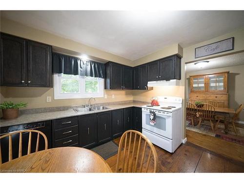 60 Fieldgate Drive, Brantford, ON - Indoor Photo Showing Kitchen With Double Sink