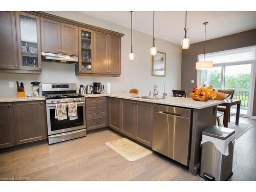 389 Erie Avenue, Brantford, ON - Indoor Photo Showing Kitchen With Stainless Steel Kitchen