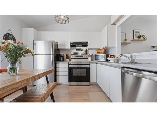 42 Thompson Drive, Port Dover, ON - Indoor Photo Showing Kitchen With Stainless Steel Kitchen