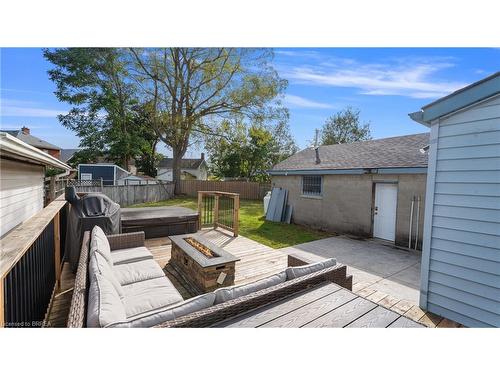 8 Webling Street, Brantford, ON - Outdoor With Deck Patio Veranda With Exterior