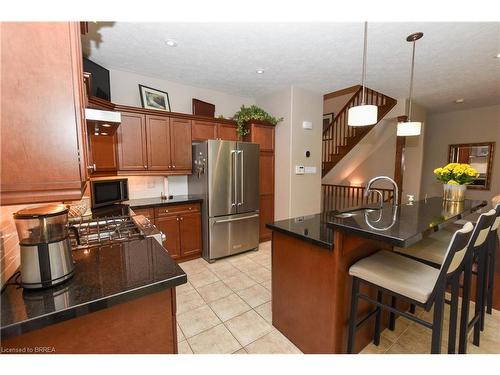 51 Queensway Drive, Brantford, ON - Indoor Photo Showing Kitchen With Stainless Steel Kitchen