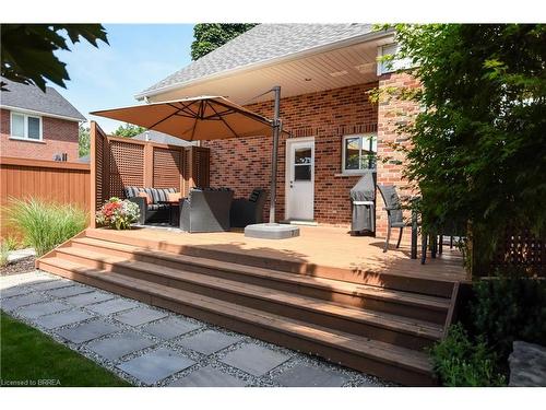 51 Queensway Drive, Brantford, ON - Outdoor With Deck Patio Veranda With Exterior