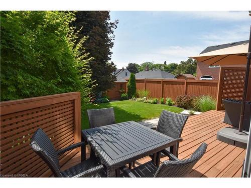 51 Queensway Drive, Brantford, ON - Outdoor With Deck Patio Veranda With Exterior