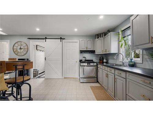 49 Wilcox Drive, Peacock Point, ON - Indoor Photo Showing Kitchen With Double Sink