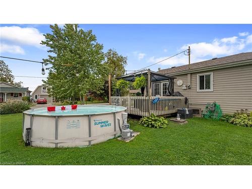 49 Wilcox Drive, Peacock Point, ON - Outdoor With Above Ground Pool