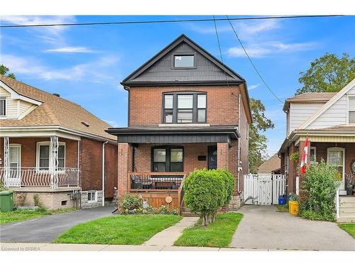 169 Connaught Avenue N, Hamilton, ON - Outdoor With Deck Patio Veranda With Facade