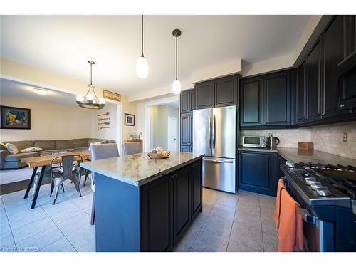 19 Humphrey Street, Waterdown, ON - Indoor Photo Showing Kitchen With Stainless Steel Kitchen