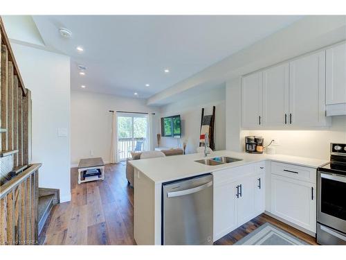 18-720 Grey Street, Brantford, ON - Indoor Photo Showing Kitchen With Double Sink